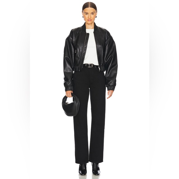 RE/DONE 90's High Rise Loose Black  Jeans Noir OP 29 NWT - Picture 1 of 9
